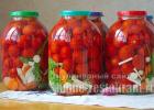 Вкусные рецепты консервированных помидор половинками на зиму, со стерилизацией и без