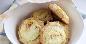 Шаньги с картошкой на кефире
