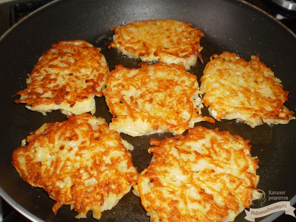 Драники с картошки рецепт с фото пошагово